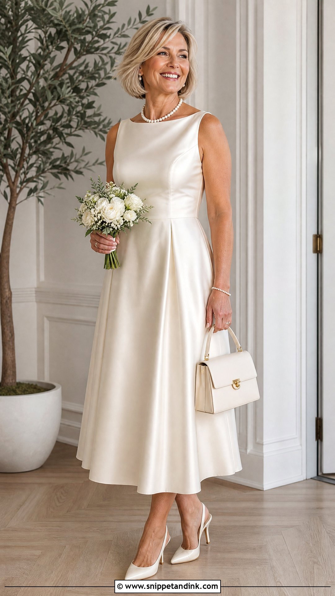 Midi Wedding Dress - Snippet and Ink - 25 Over 50 Bride Wedding Dresses