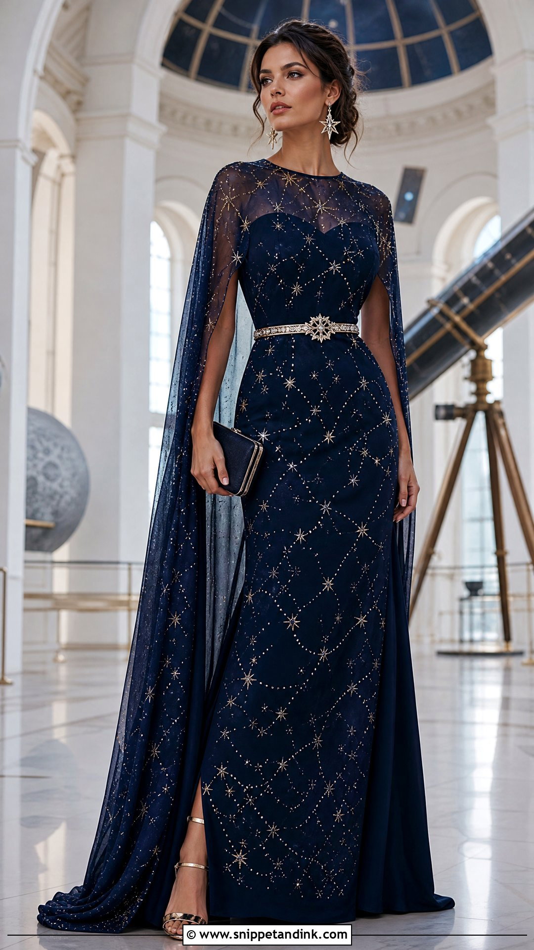 Midnight Star Enchanted Dress - Snippet and Ink - 20 Enchanted Dress Fairytale Ideas