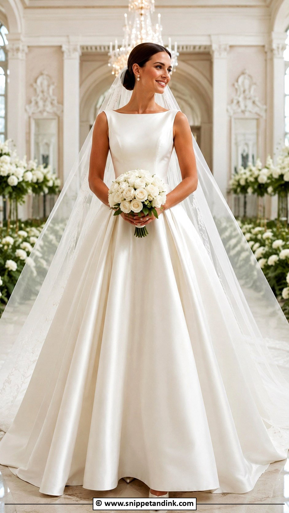 Mikado Ball Gown Wedding Dress - Snippet and Ink - 35 Simple Elegant Wedding Dress Ideas