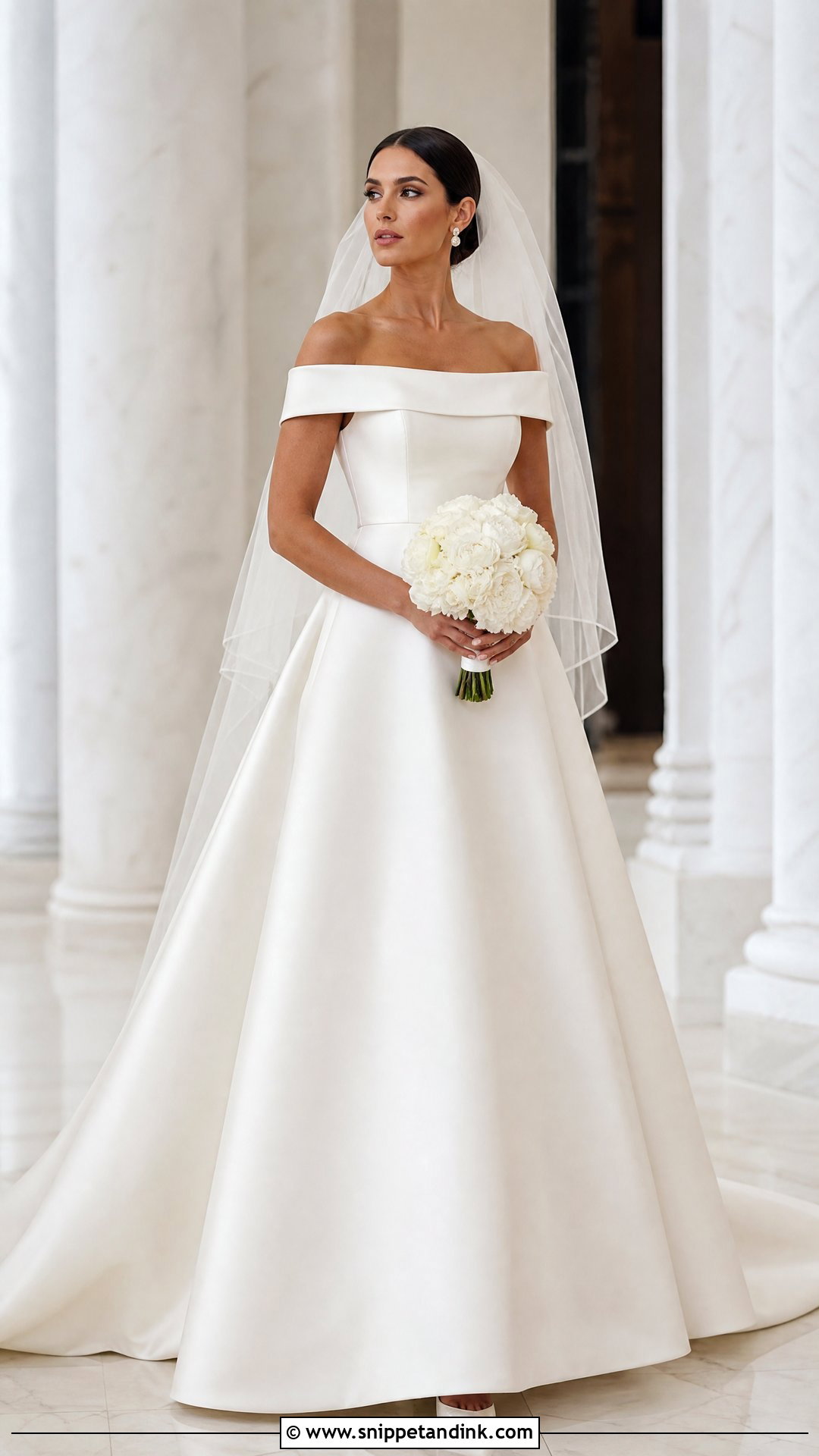 Mikado Bridal Dress - Snippet and Ink - 25 Luxury Bridal Dress Ideas