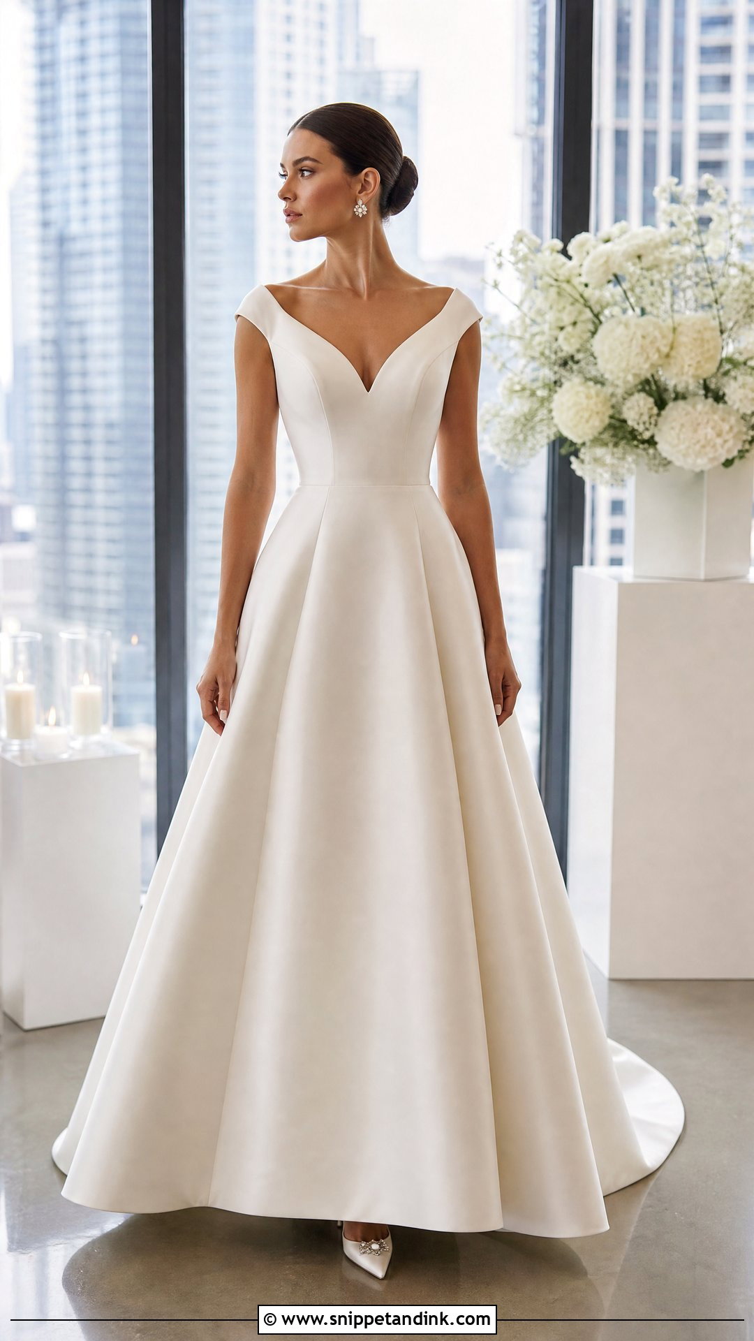 Mikado Bridal Dress - Snippet and Ink - 30 Bridal Dress Design Ideas