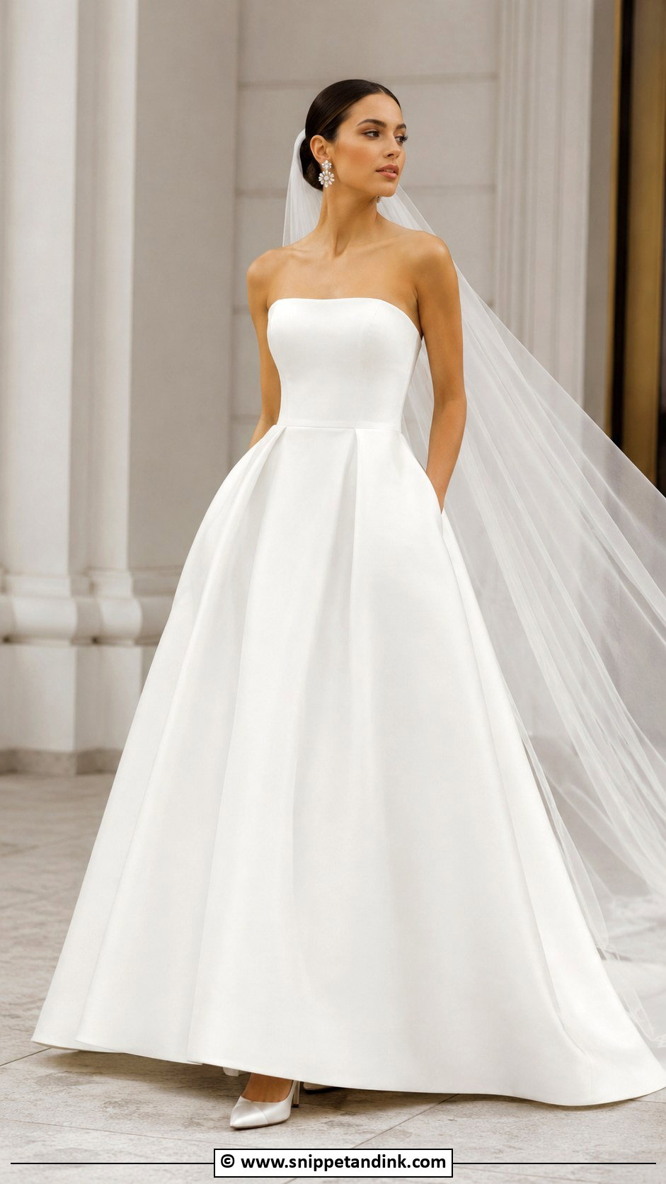 Mikado Bridal Dress - Snippet and Ink - 35 Bridal Dresses