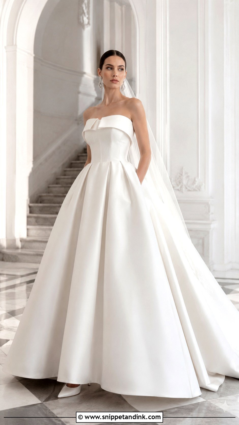 Mikado Corset Wedding Dress - Snippet and Ink - 20 Wedding Dresses with Corset