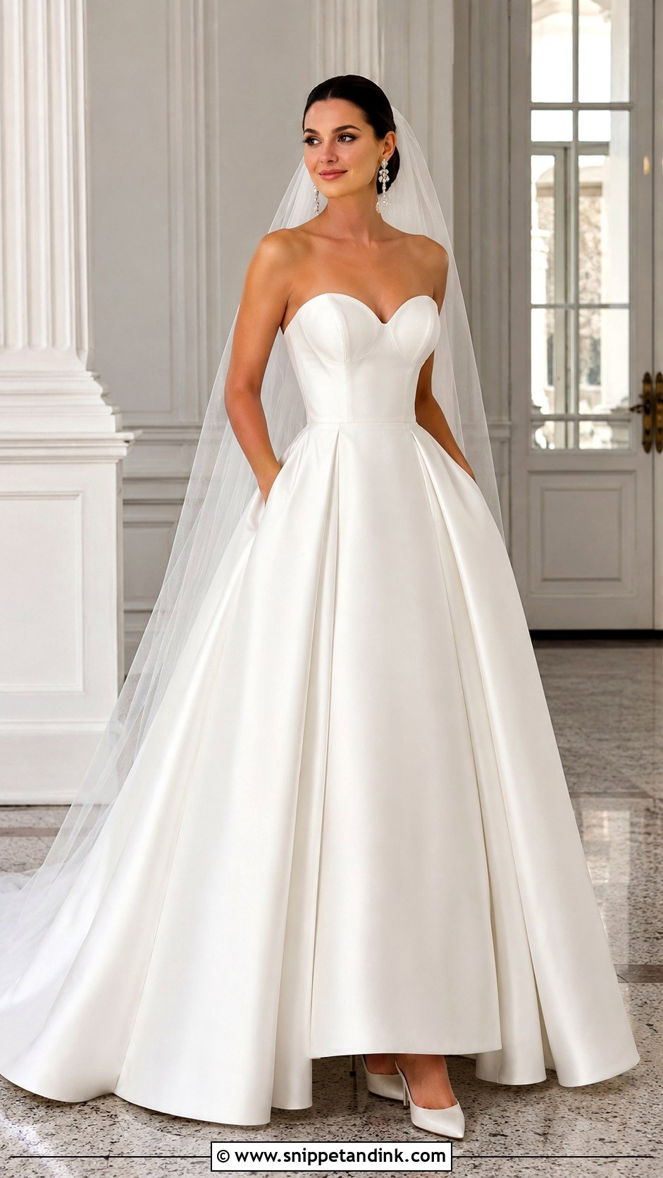 Mikado Heart Shaped Wedding Dress - Snippet and Ink - 20 Heart Shaped Wedding Dress Ideas