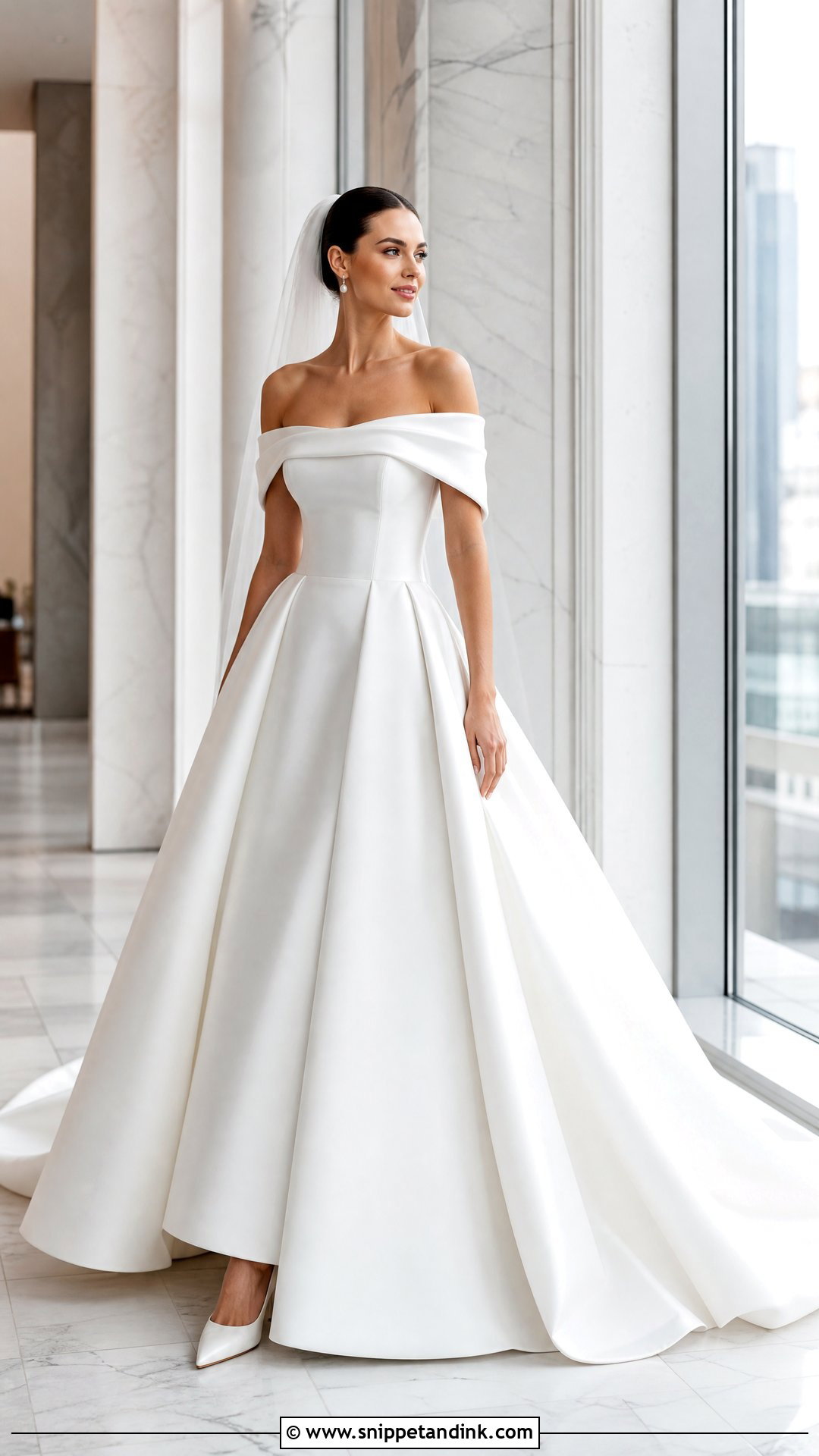 Mikado Princess Wedding Dress - Snippet and Ink - 25 Princess Style Wedding Dresses