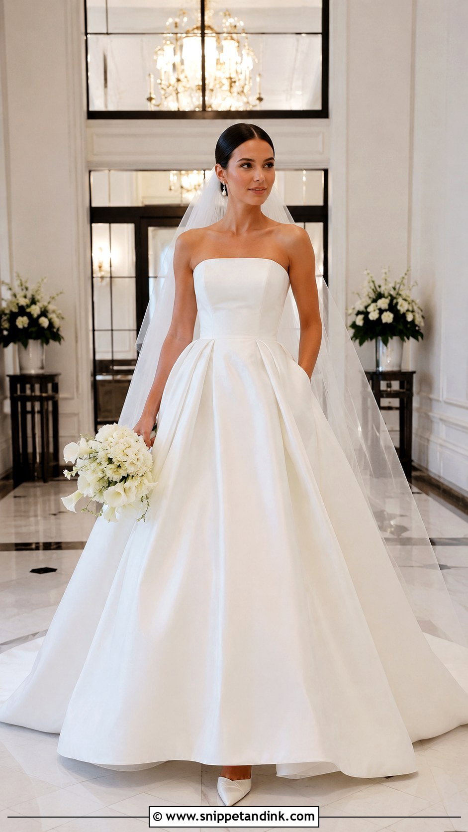 Mikado Princess Wedding Dress - Snippet and Ink - 20 Gorgeous Wedding Dress Princesses Ideas