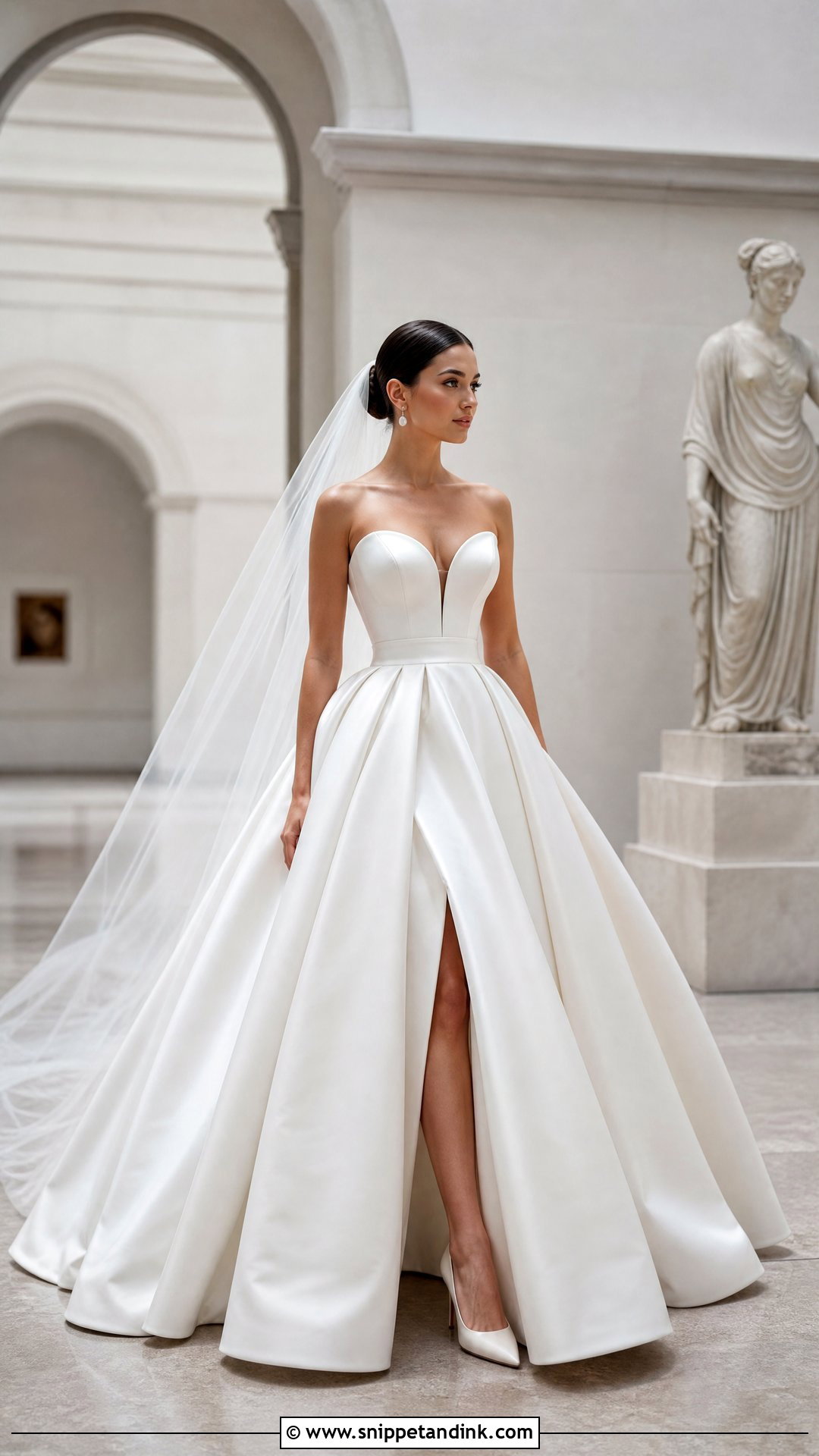 Mikado Vera Wang Ball Gown - Snippet and Ink - 20 Vera Wang Wedding Dress Ball Gown Ideas