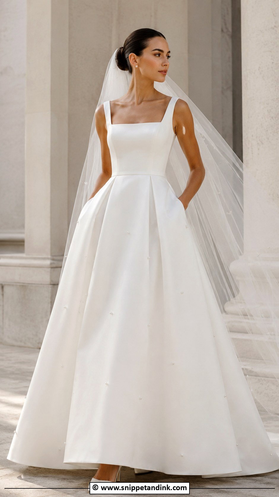 Mikado Wedding Dress - Snippet and Ink - 35 Wedding Dress Styles