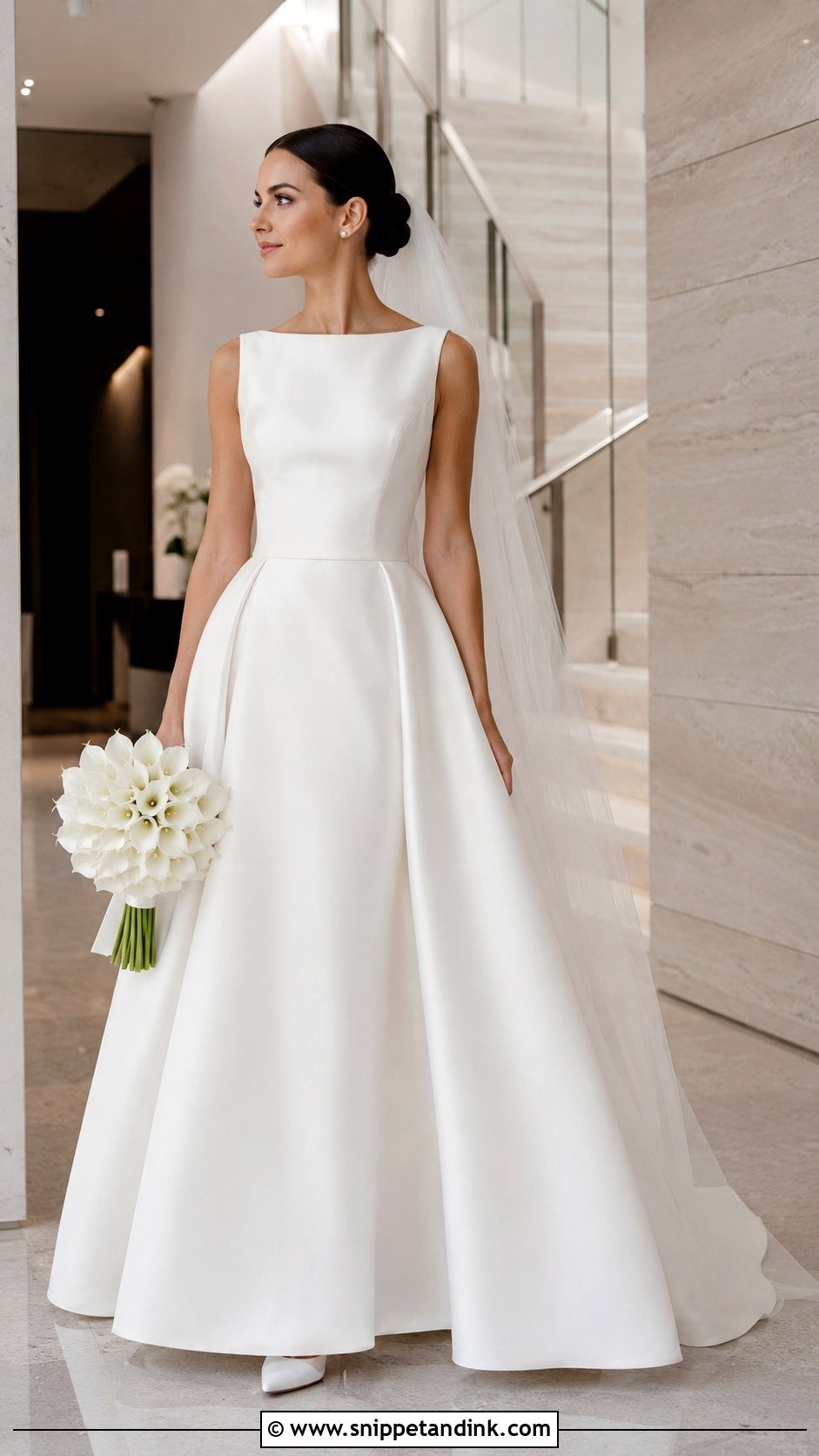 Mikado Wedding Dress - Snippet and Ink - 25 Classic Wedding Dresses