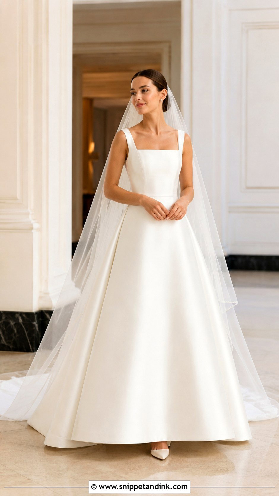 Mikado Wedding Dress - Snippet and Ink - 25 Modern Timeless Wedding Dress Ideas