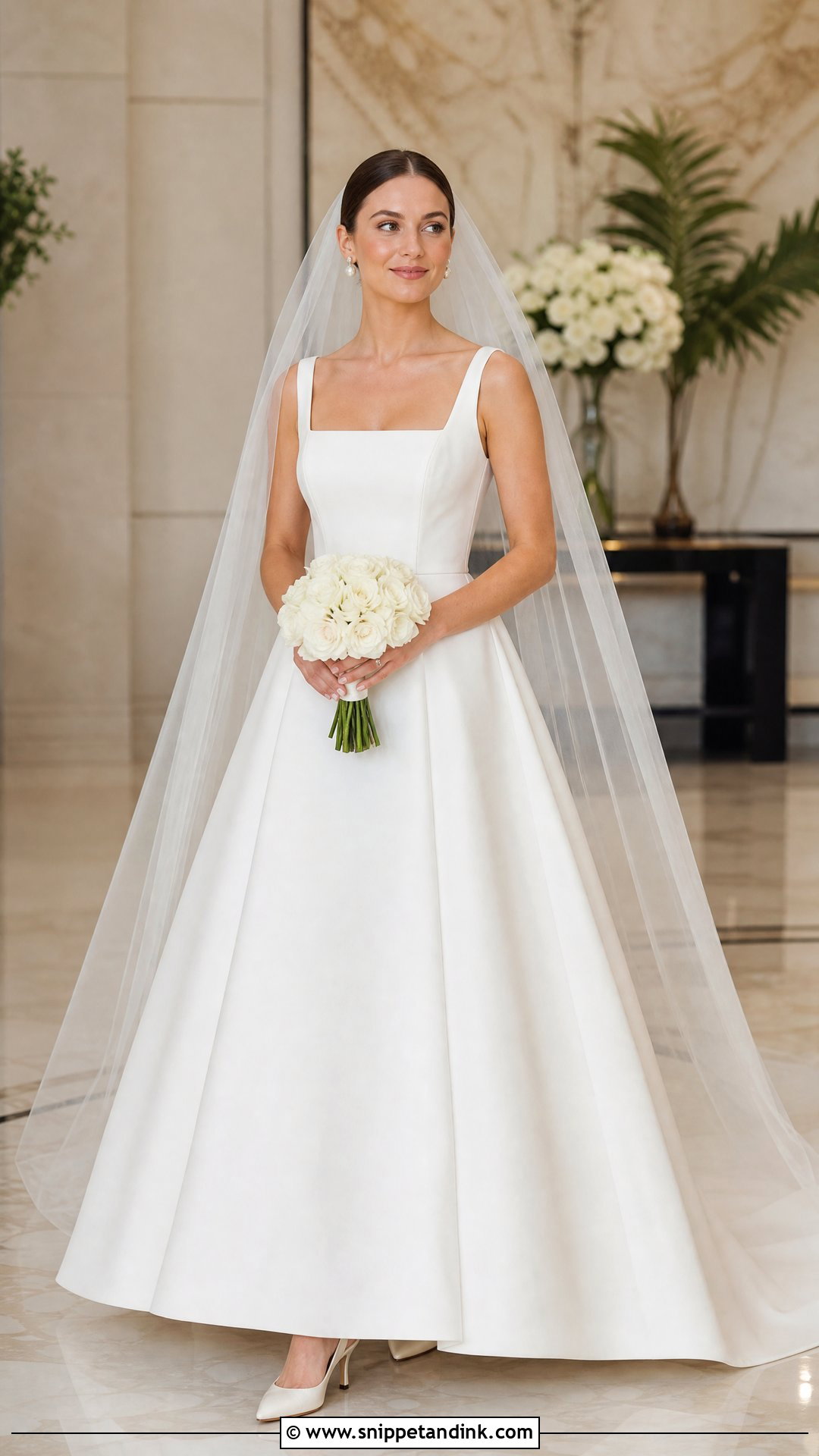 Mikado Wedding Dress - Snippet and Ink - 25 Timeless Wedding Gown Ideas