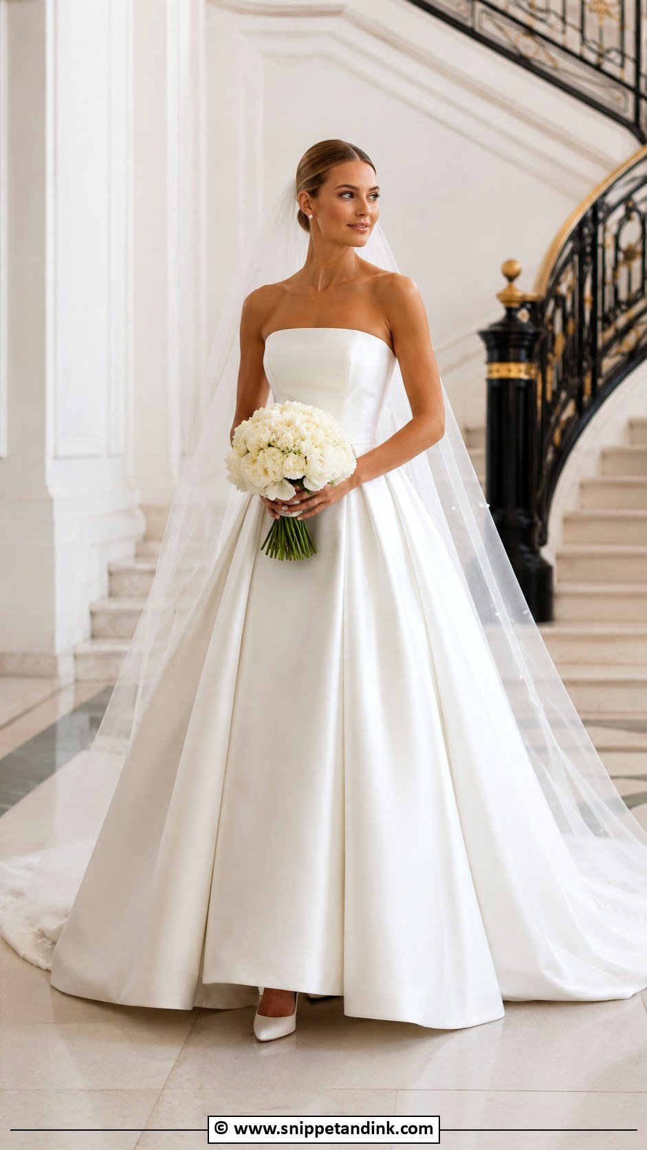 Mikado Wedding Dress - Snippet and Ink - 30 Elegant Wedding Dresses