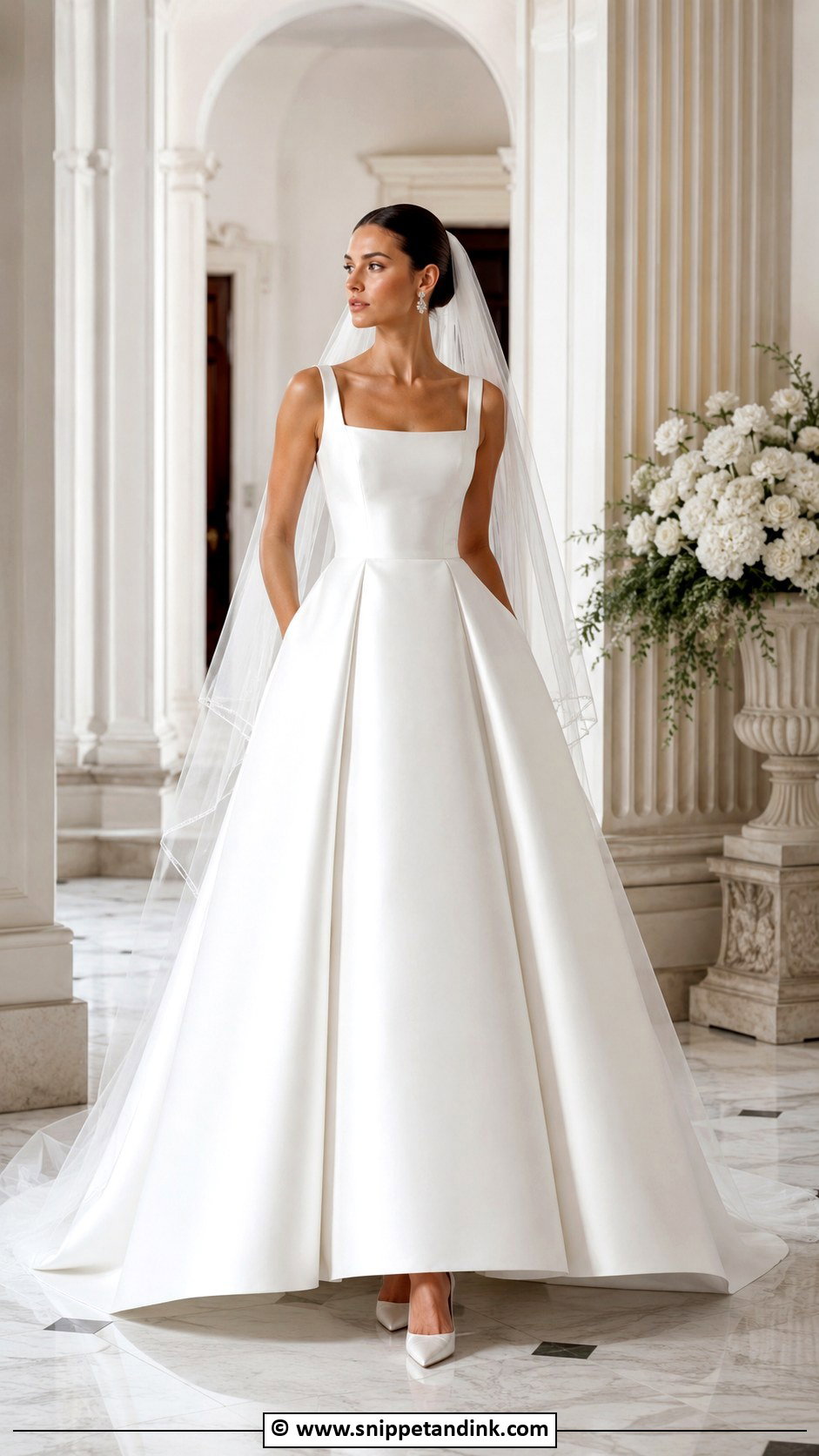 Mikado Wedding Dress - Snippet and Ink - 30 Timeless Elegant Wedding Dress Ideas