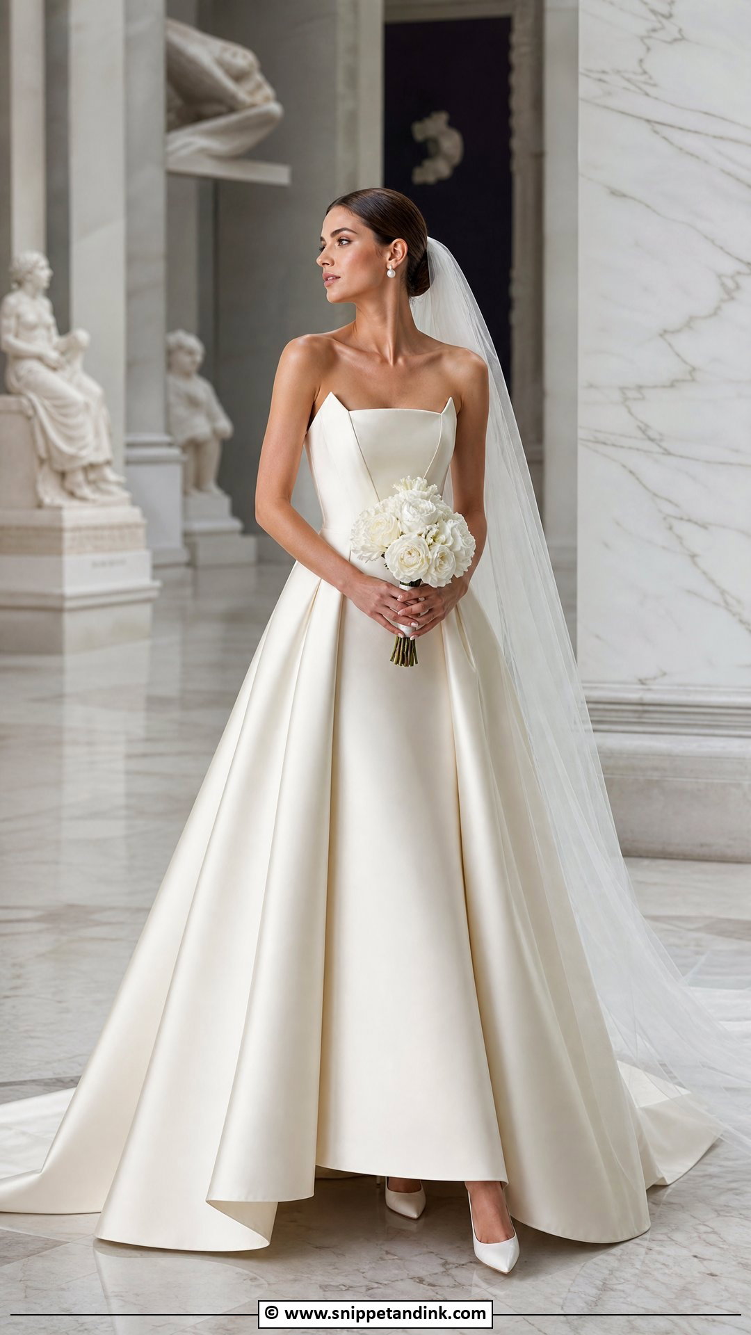 Mikado Wedding Dress - Snippet and Ink - 35 Classy Wedding Dress Ideas