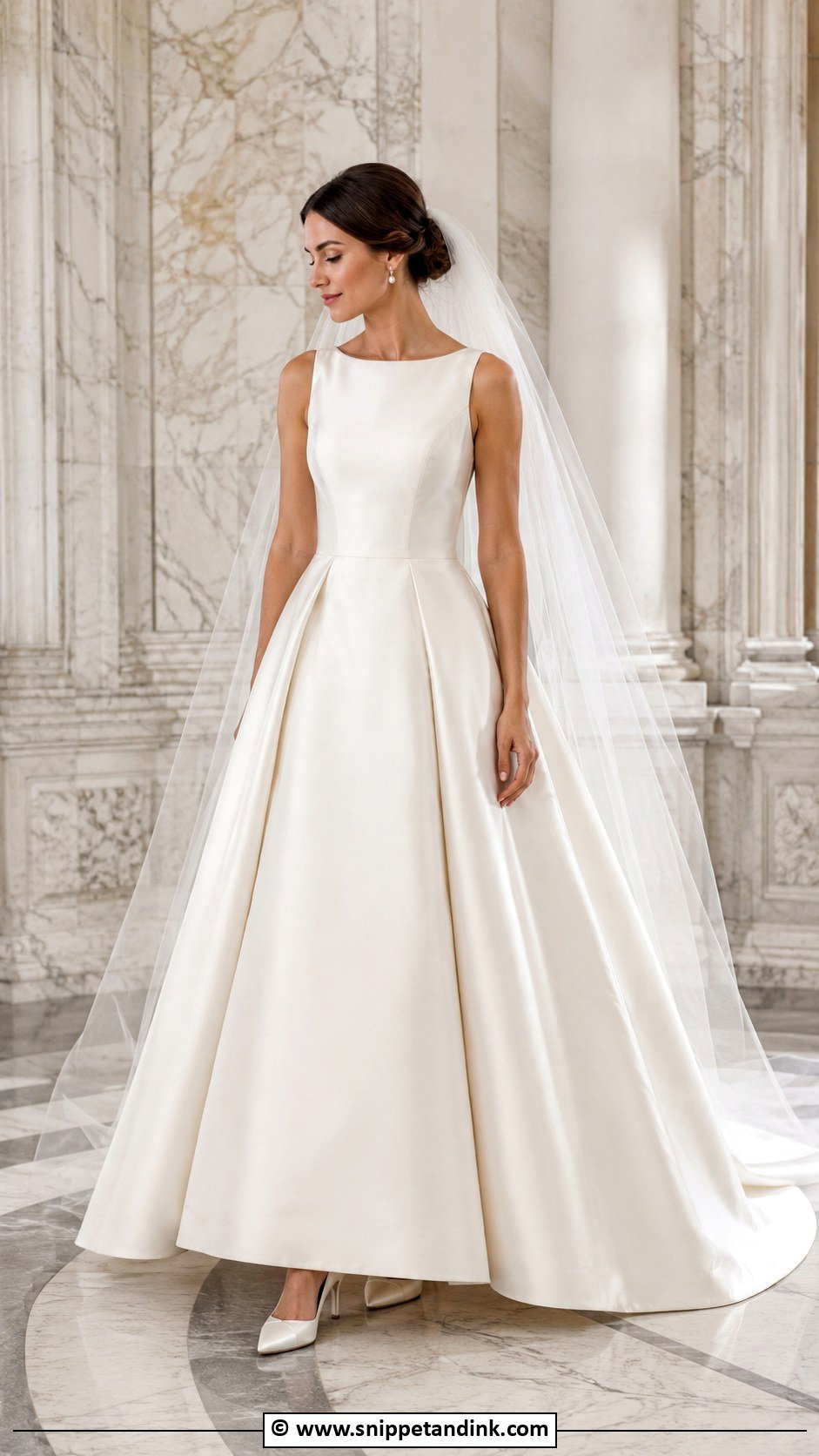Mikado Wedding Dress - Snippet and Ink - 35 Timeless Wedding Dress Ideas