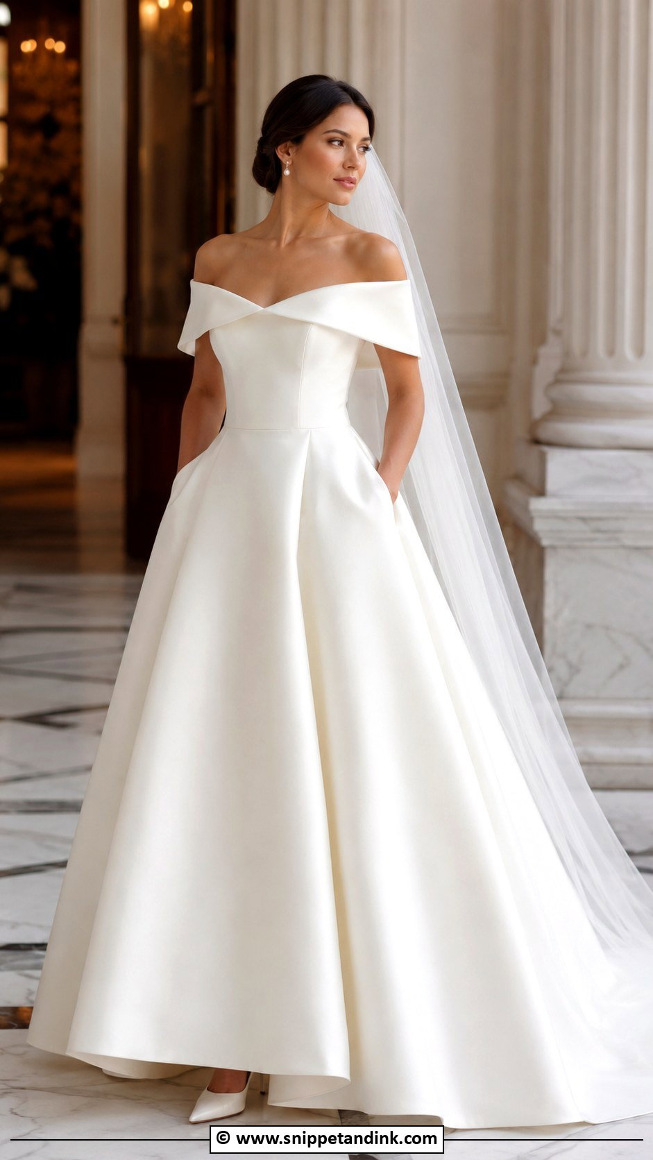 Mikado Wedding Gown - Snippet and Ink - 35 Wedding Gown Ideas