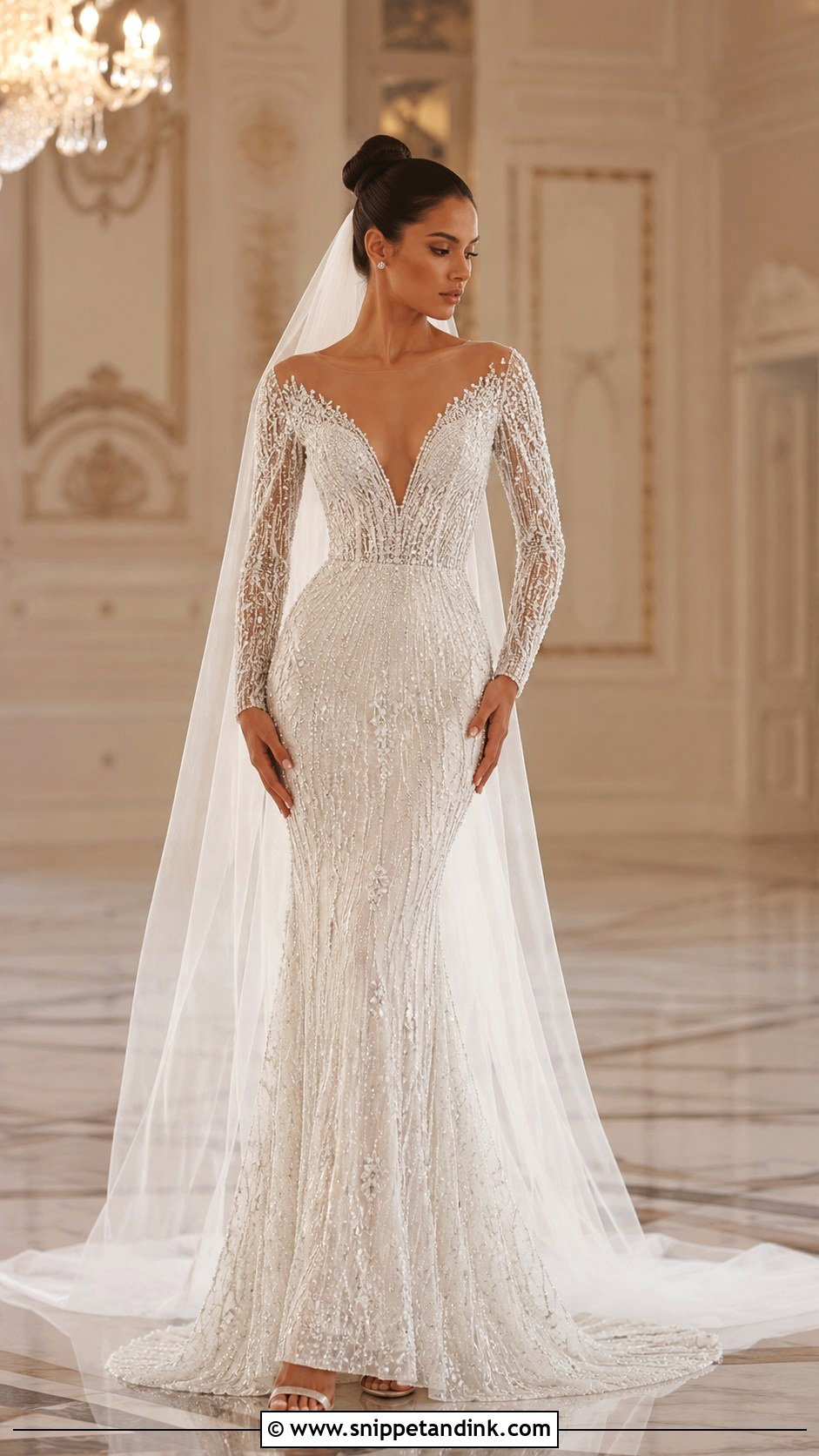 Milla Nova Beaded Wedding Dress - Snippet and Ink - 20 Millanova Wedding Dress Ideas