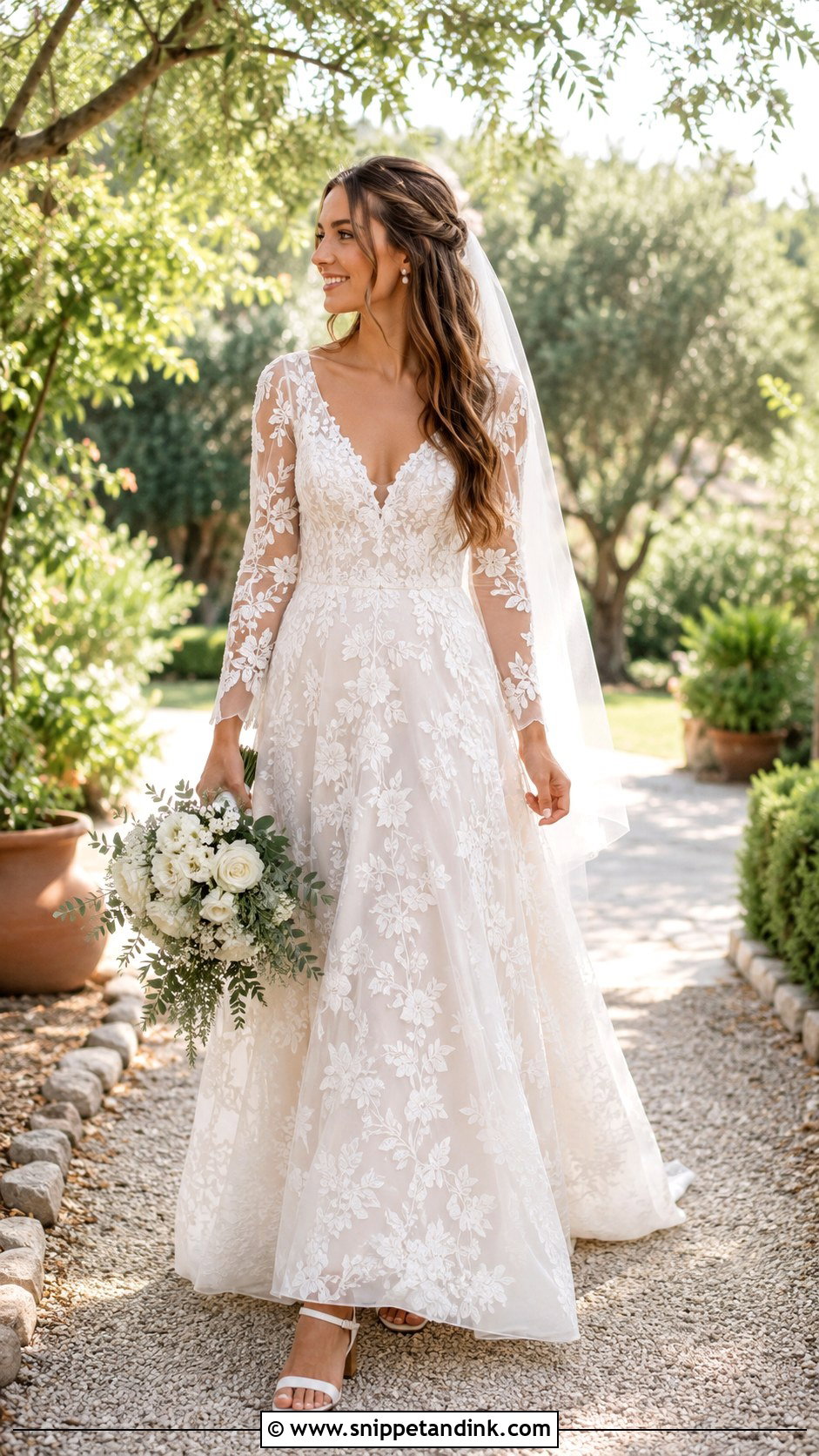 Milla Nova Boho Lace Wedding Dress - Snippet and Ink - 20 Mila Nova Wedding Dress Ideas