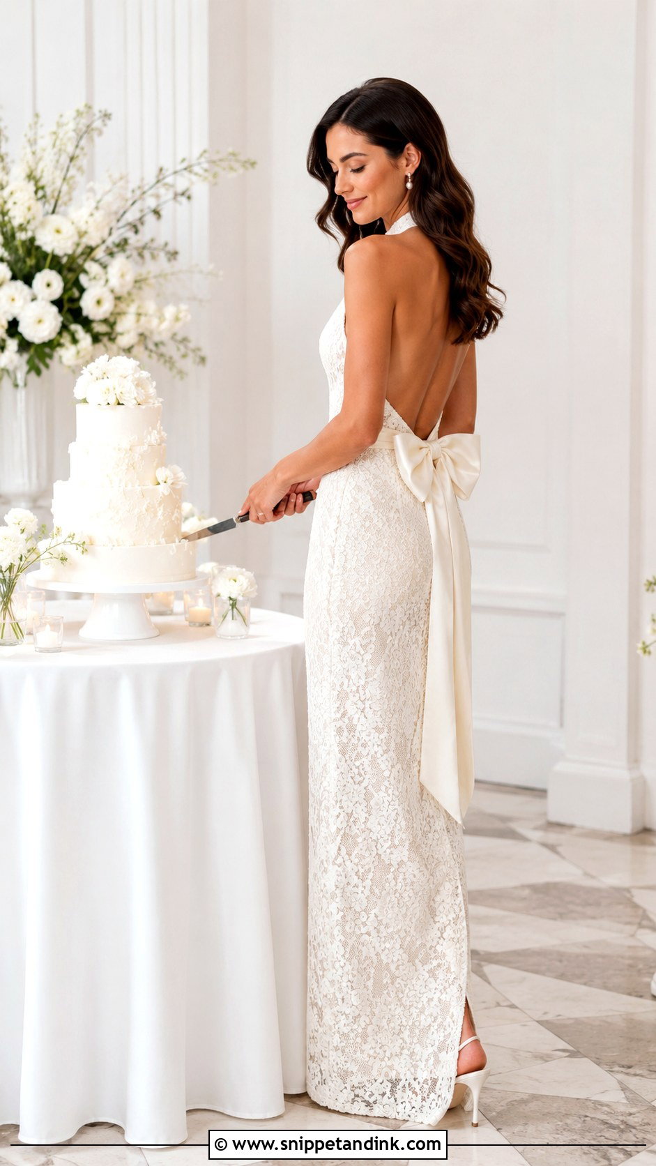 Millie Bobby Brown Cake Cutting Wedding Dress - Snippet and Ink - 30 Millie Bobby Brown Wedding Dress Ideas