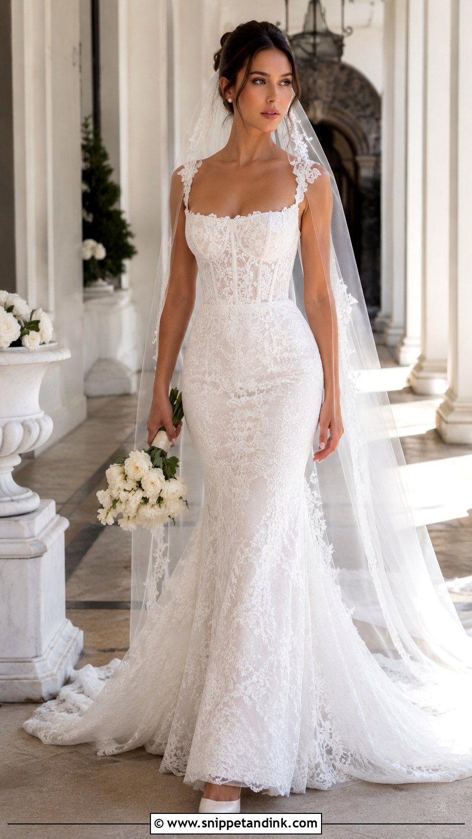 Millie Bobby Brown Fishtail Wedding Dress - Snippet and Ink - 30 Millie Bobby Brown Wedding Dress Ideas