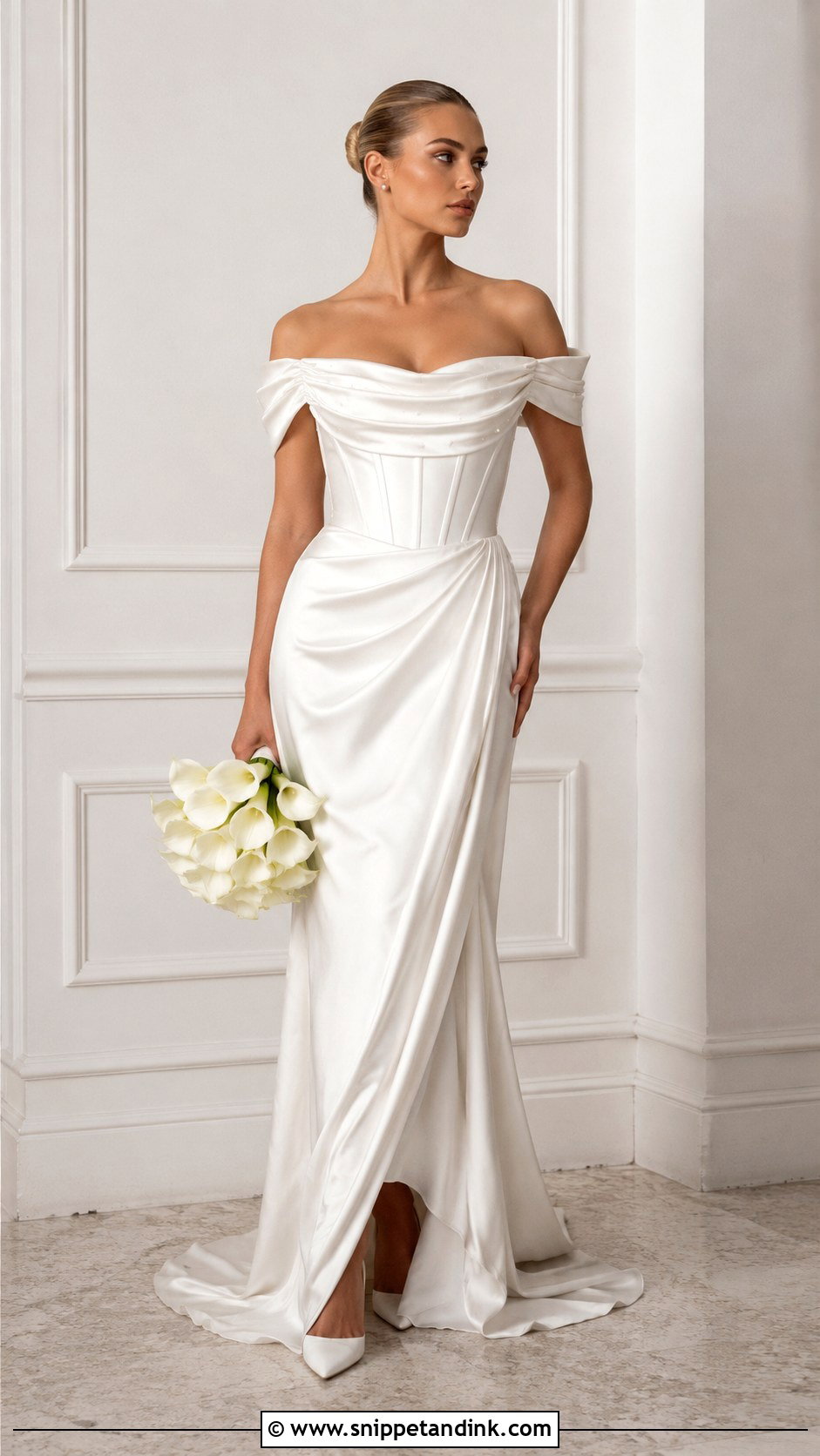 Millie Bobby Brown Vivienne Westwood Inspired Wedding Dress - Snippet and Ink - 30 Millie Bobby Brown Wedding Dress Ideas