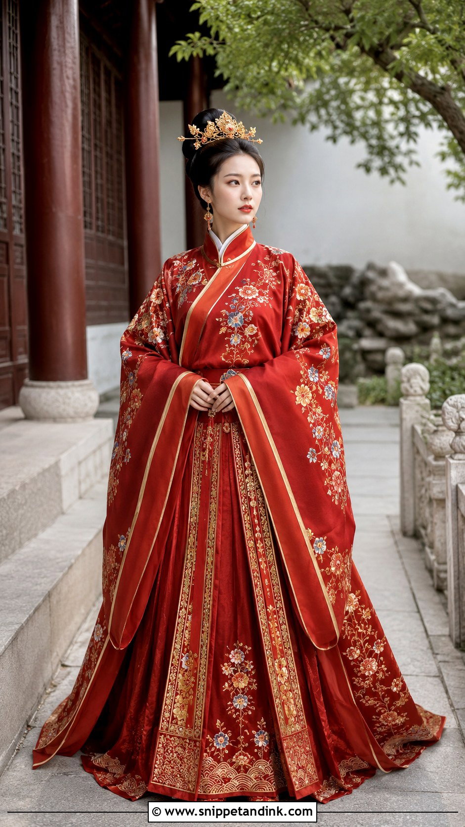 Ming Dynasty Hanfu Wedding Dress - Snippet and Ink - 20 China Wedding Dress Ideas