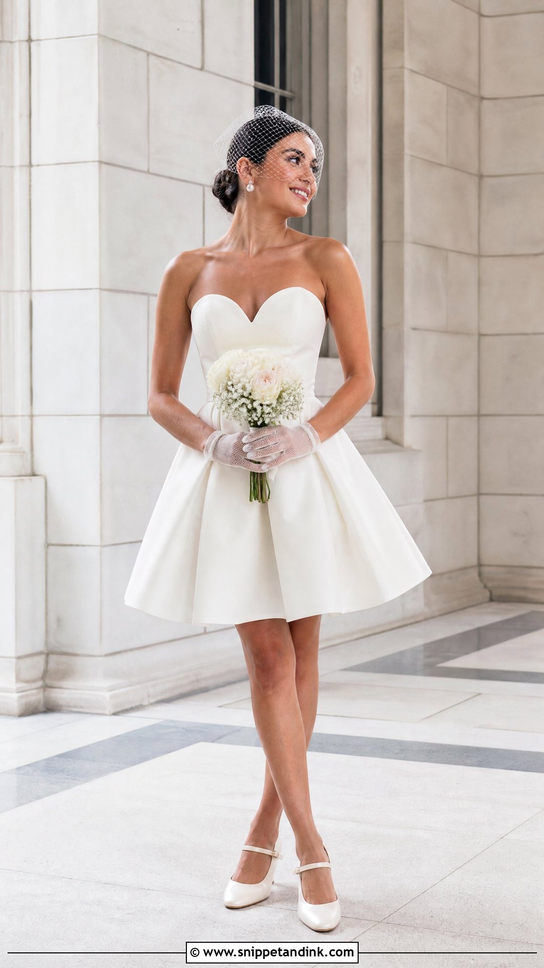 Mini Pin Up Wedding Dress - Snippet and Ink - 20 Pin Up Wedding Dress Ideas