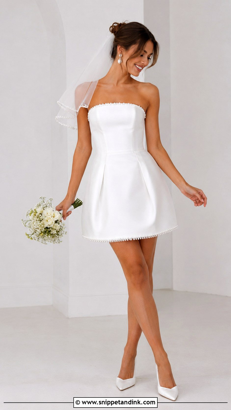 Mini Wedding Gown - Snippet and Ink - 25 Wedding Gown Inspiration Ideas