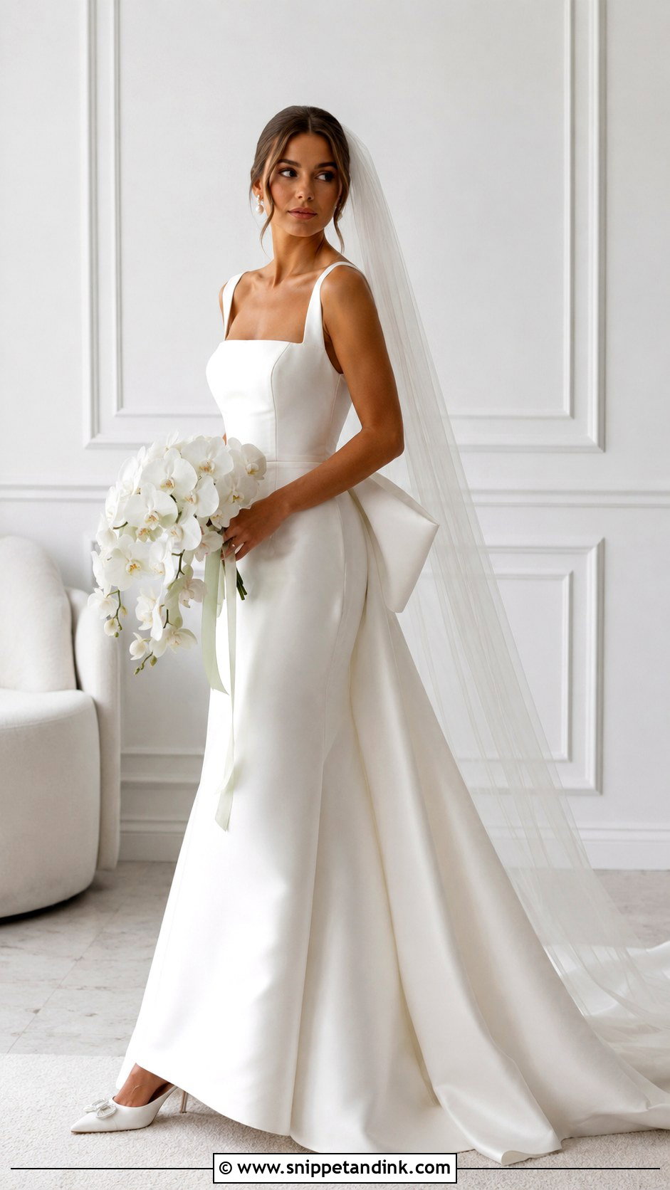 Minimal Enchanted Wedding Dress - Snippet and Ink - 25 Enchanted Wedding Dress Ideas