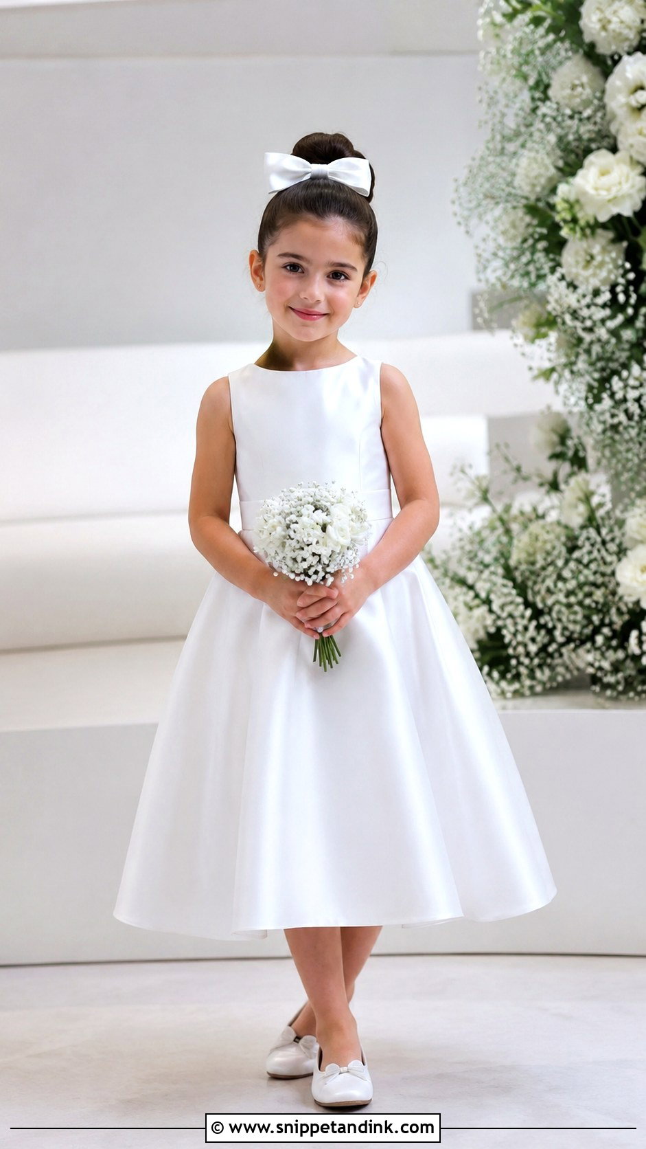 Minimal Little Bride Gown - Snippet and Ink - 25 Little Bride Gown Styles