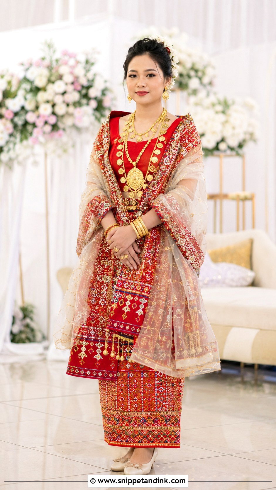 Minimal Makeup Manipuri Bride - Snippet and Ink - 20 Manipuri Bride Ideas