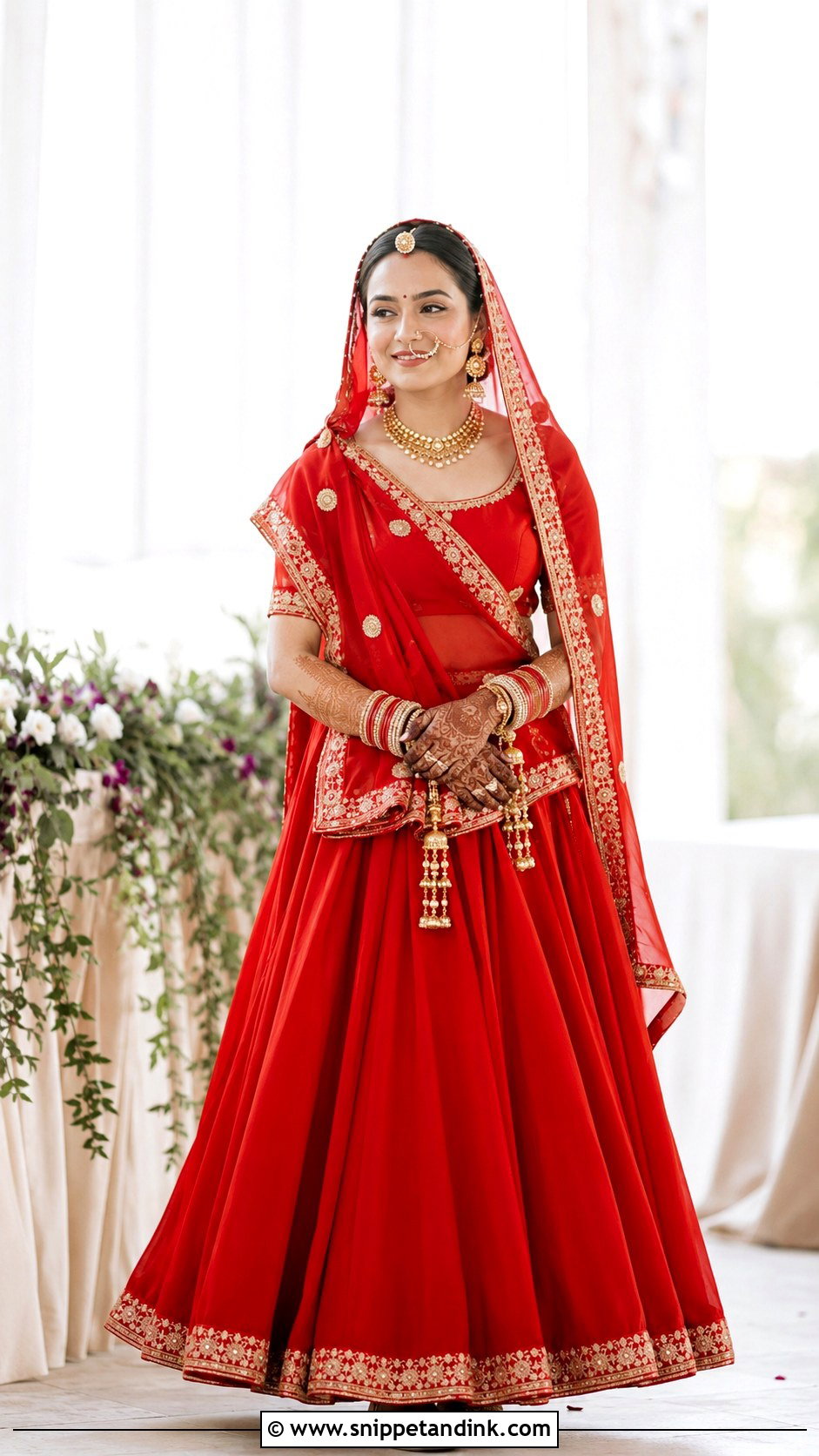 Minimal Marwadi Bride Look - Snippet and Ink - 25 Marwadi Bride Ideas