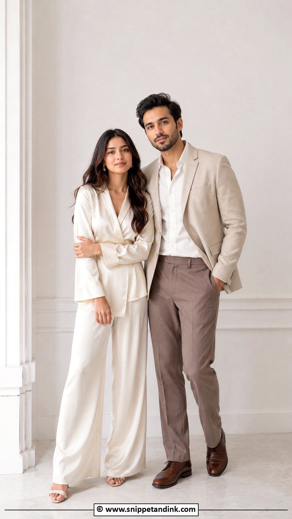 Minimal Neutral Pre Wedding Outfit - Snippet and Ink - 30 Pre Wedding Clothes Idea Ideas