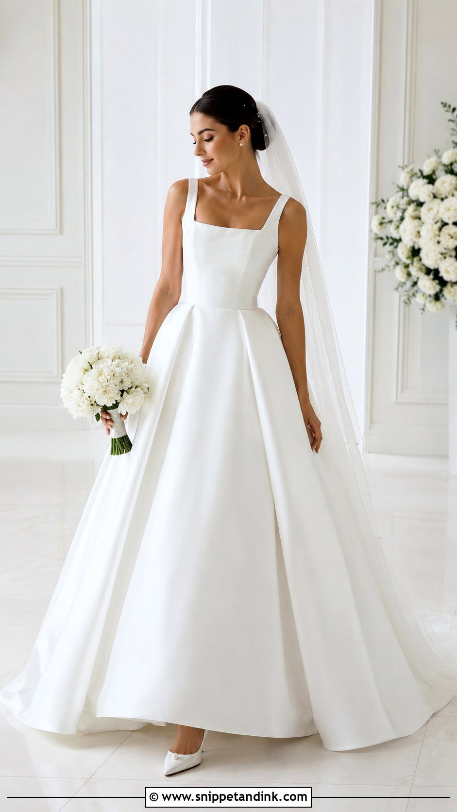 Minimal Princess Ball Gown Wedding Dress - Snippet and Ink - 25 Princess Wedding Dresses Ball Gown