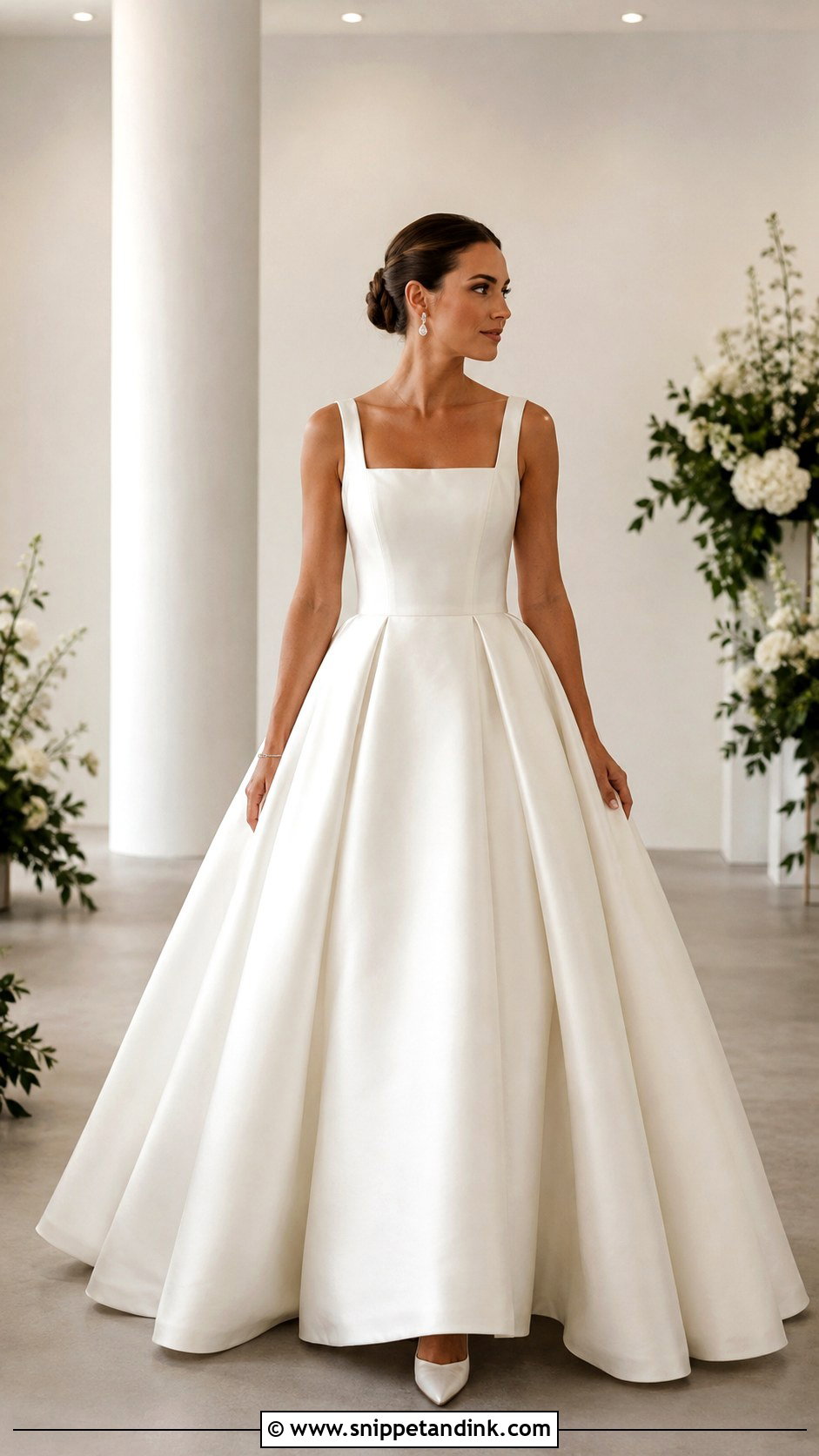 Minimal Princess Gown Wedding Dress - Snippet and Ink - 25 Princess Gown Wedding Dress Ideas