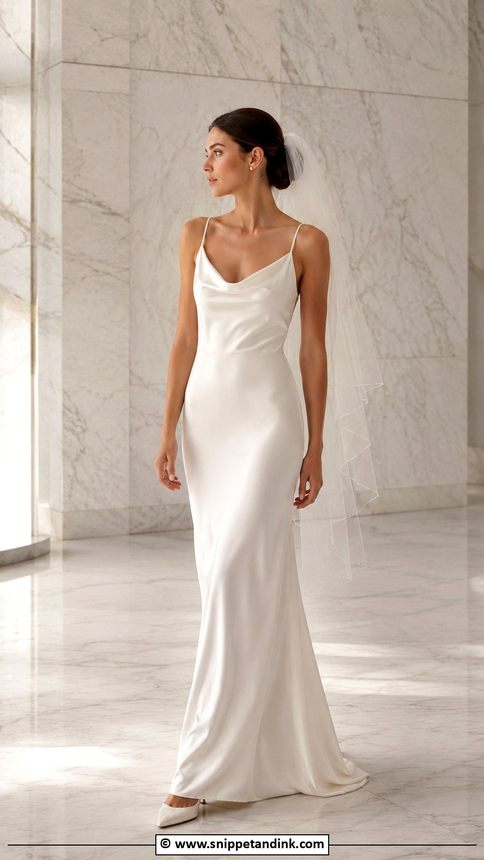 Minimal Satin Wedding Dress - Snippet and Ink - 30 2026 Wedding Dress Ideas