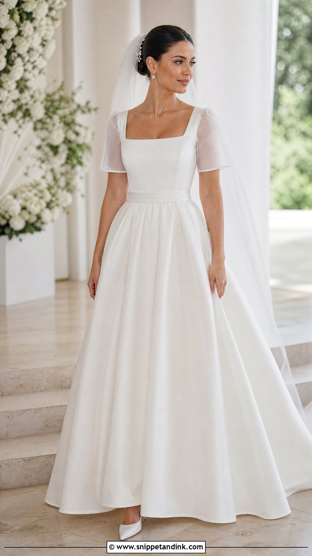 Minimal Taffeta Wedding Dress - Snippet and Ink - 20 Princess Beatrice Wedding Dress Ideas