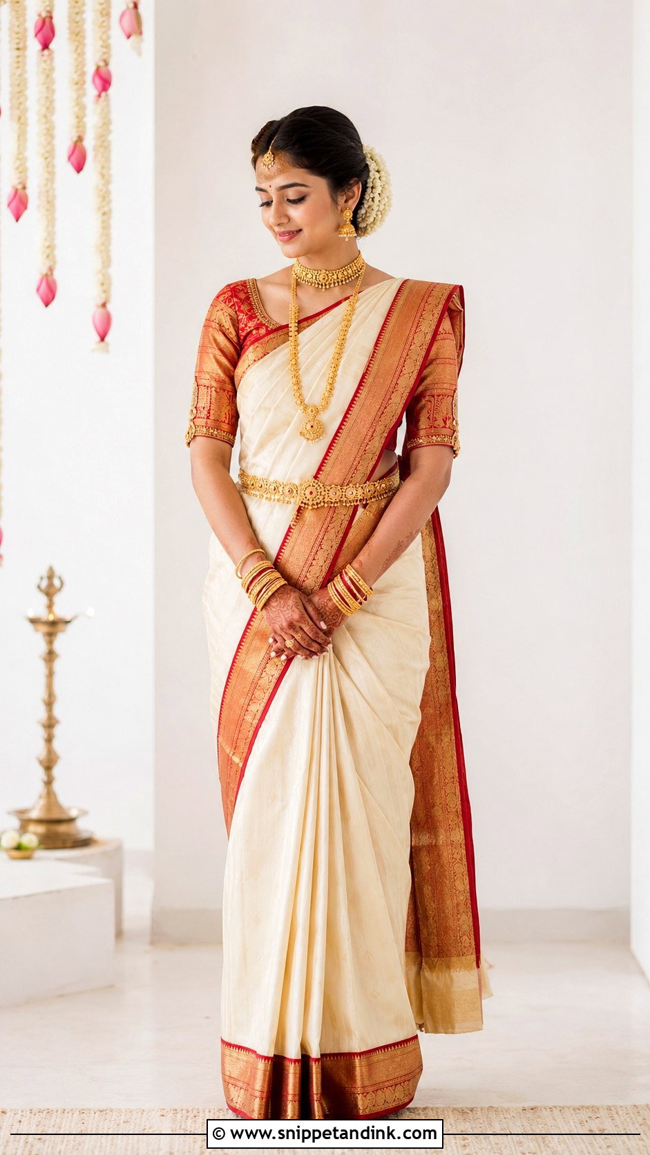 Minimal Telugu Bride - Snippet and Ink - 25 Traditional Telugu Bride Ideas