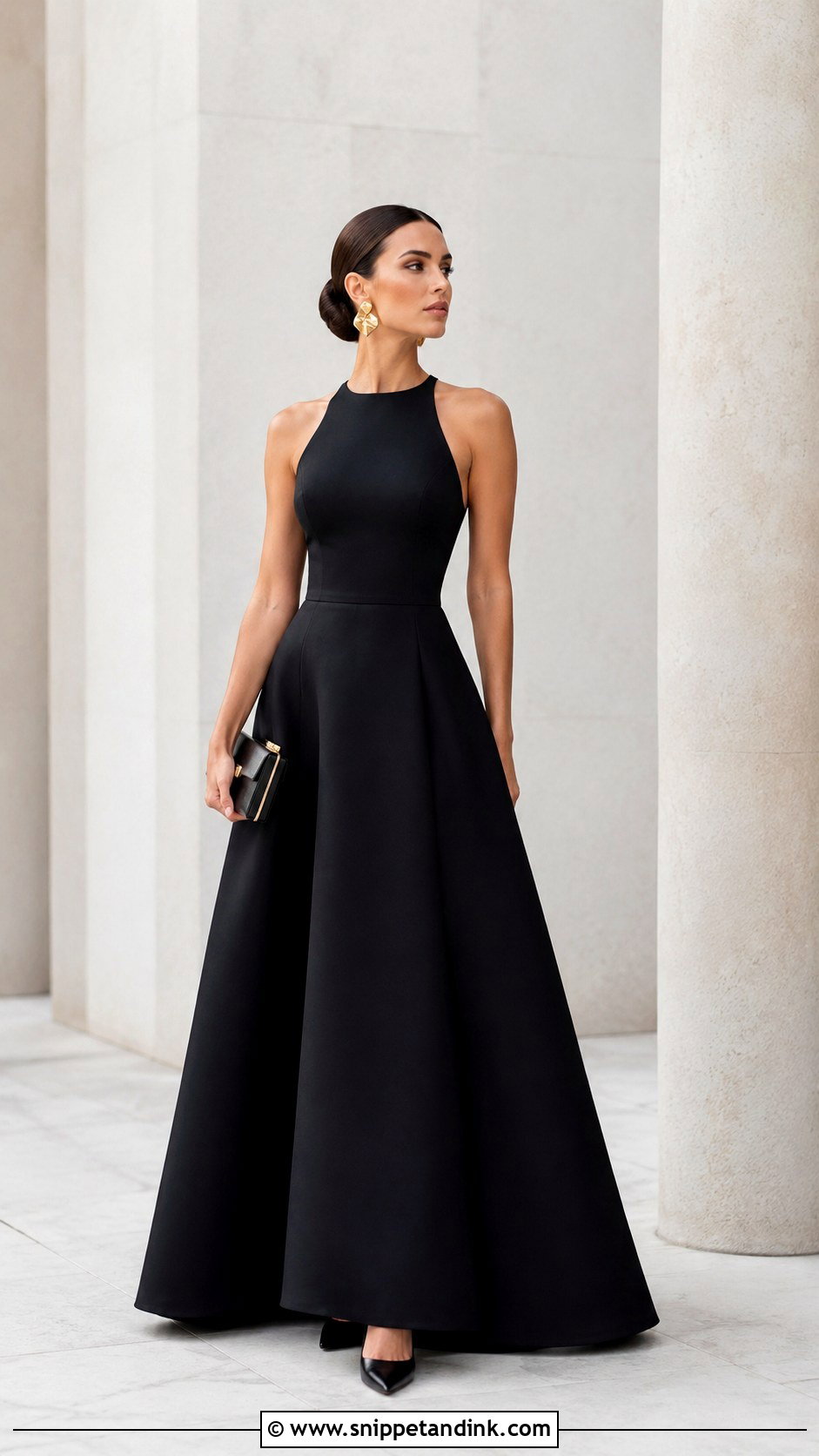 Minimalist Aline Gown Outfit - Snippet and Ink - 25 Aline Gown Ideas