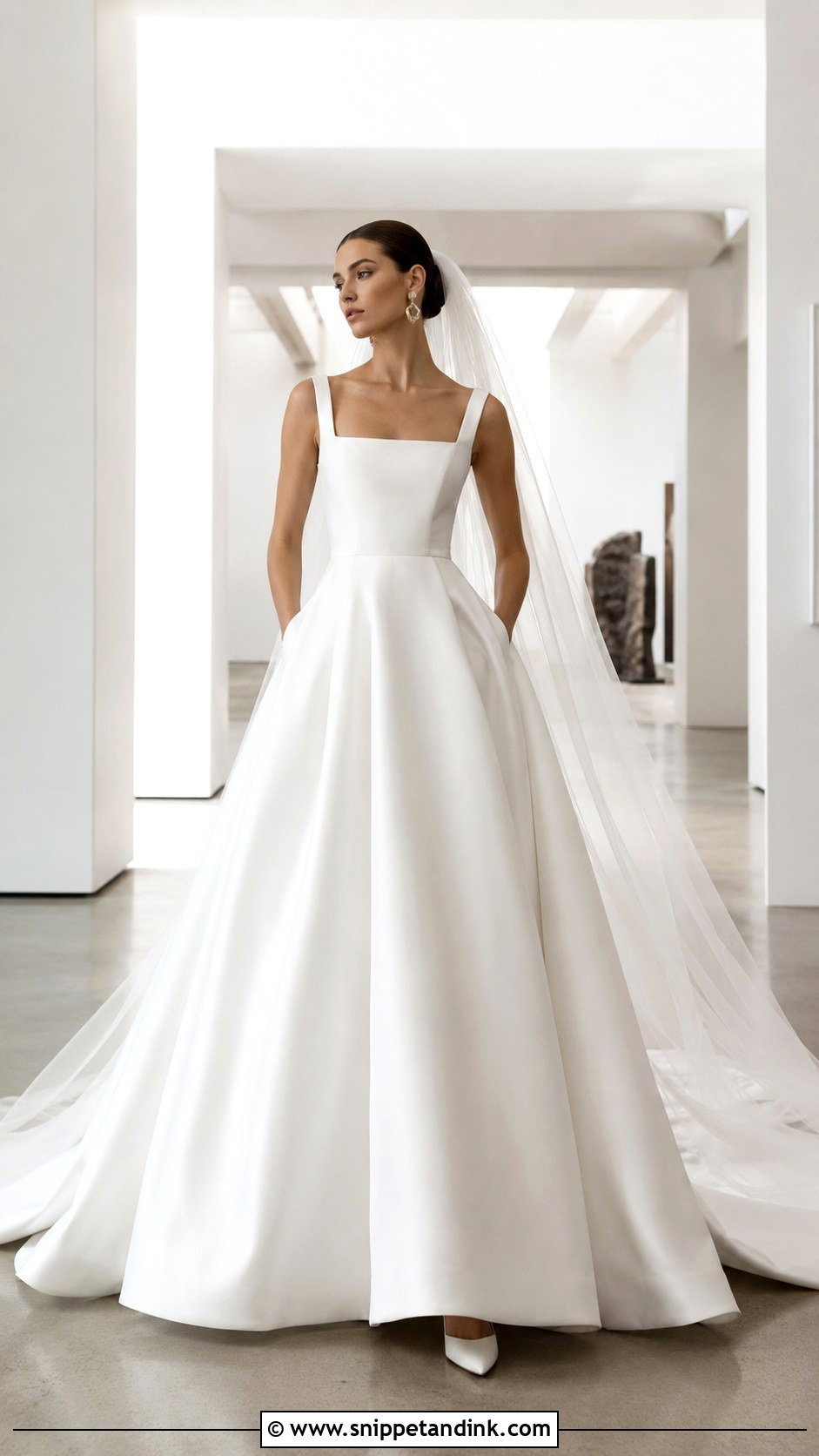 Minimalist Ball Gown Wedding Dress - Snippet and Ink - 20 Big Wedding Dresses Ball Gown Princesses