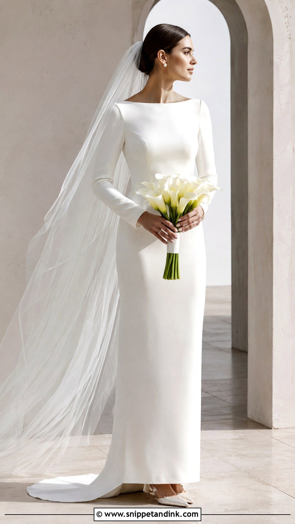 Minimalist Christian Wedding Dress - Snippet and Ink - 20 Christian Gowns Wedding Dresses