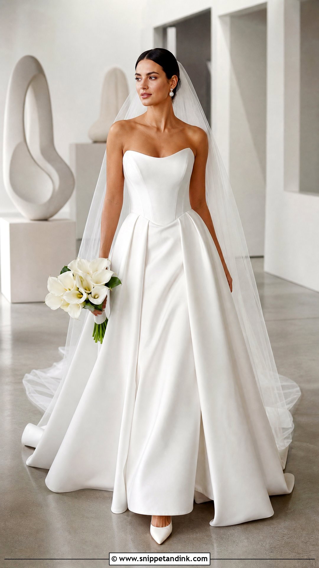 Minimalist Corset Princess Wedding Dress - Snippet and Ink - 20 Princess Wedding Dresses Corset Top
