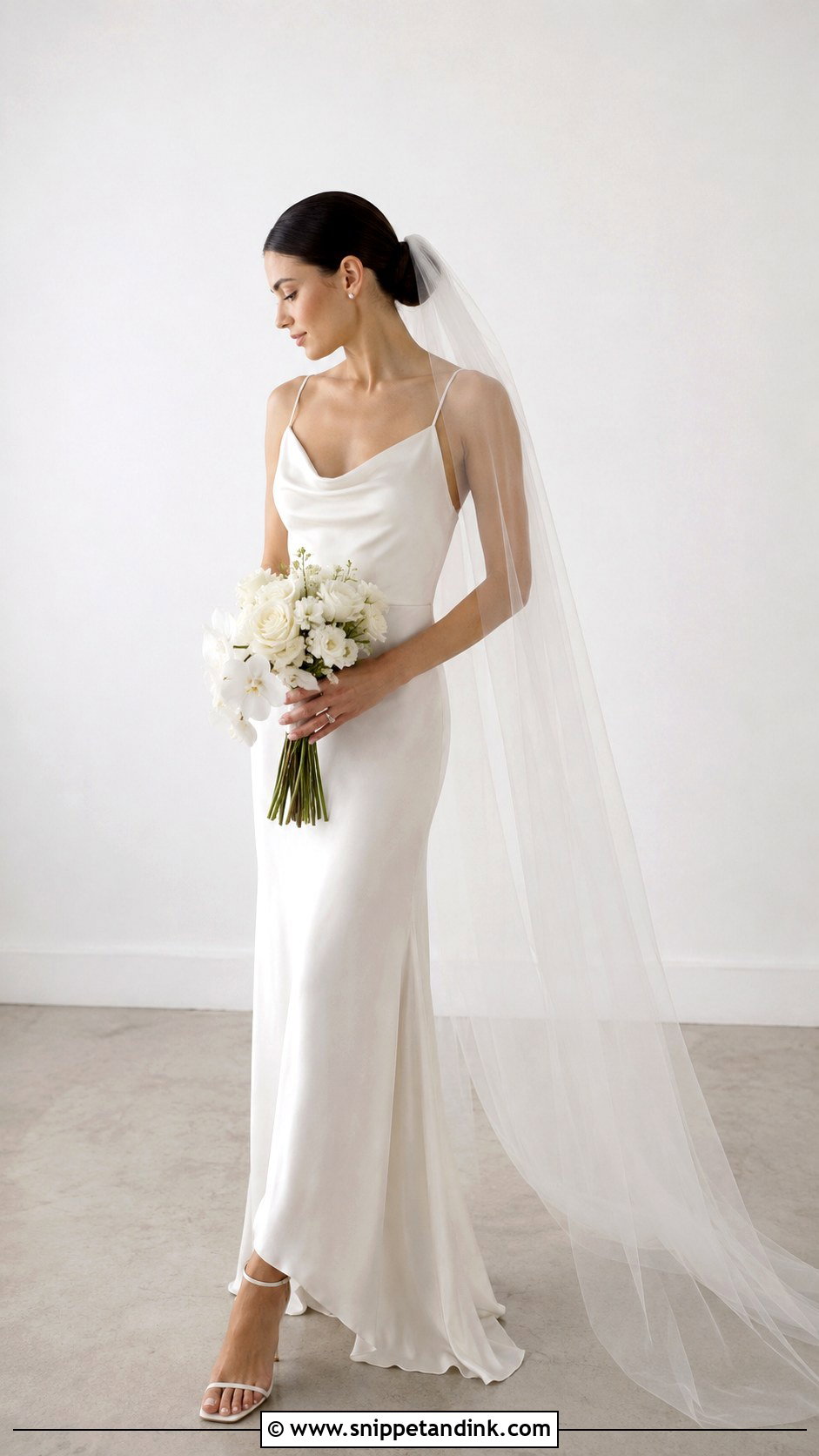 Minimalist Custom Veil - Snippet and Ink - 25 Custom Veil Ideas