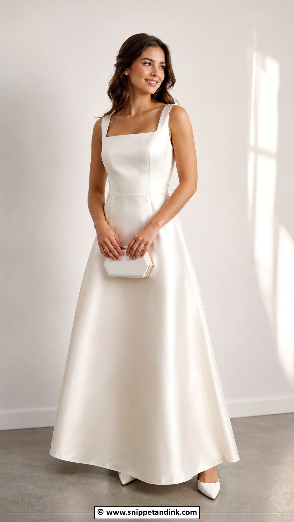 Minimalist Debut Dress - Snippet and Ink - 25 Debut Dress Ideas