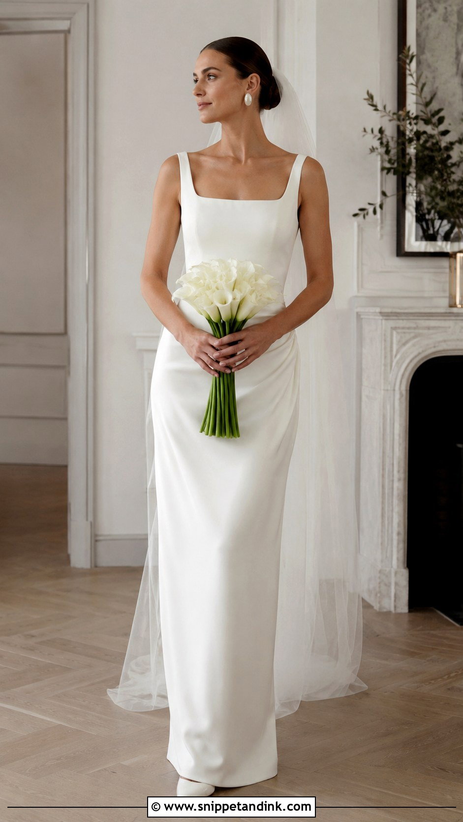 Minimalist English Wedding Dress - Snippet and Ink - 20 English Wedding Dress Ideas