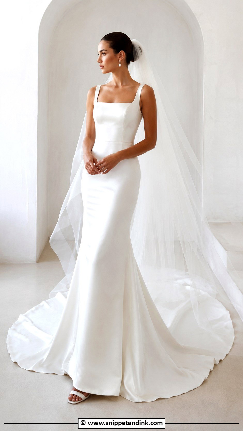 Minimalist Fairy Tale Wedding Dress - Snippet and Ink - 30 Fairy Tale Wedding Dress Ideas