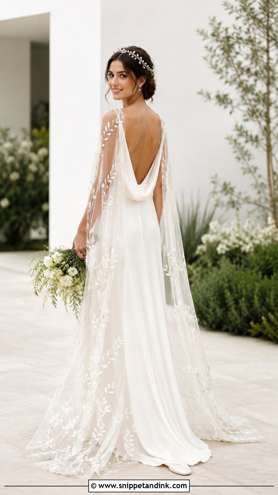 Minimalist Fairy Wedding Dress - Snippet and Ink - 20 Fairy Style Wedding Dresses