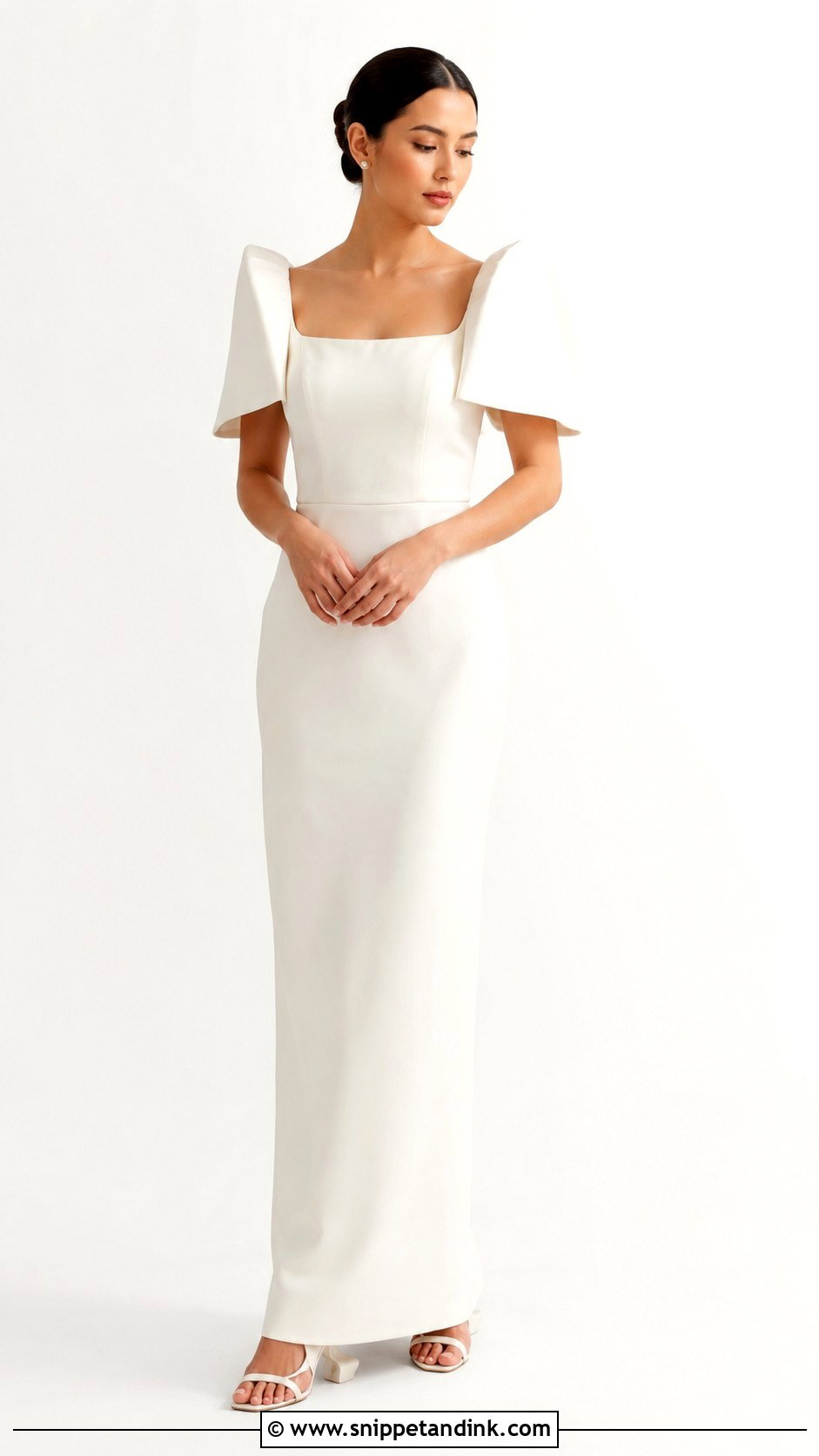 Minimalist Filipiniana Wedding Gown - Snippet and Ink - 25 Filipiniana Wedding Gown Ideas