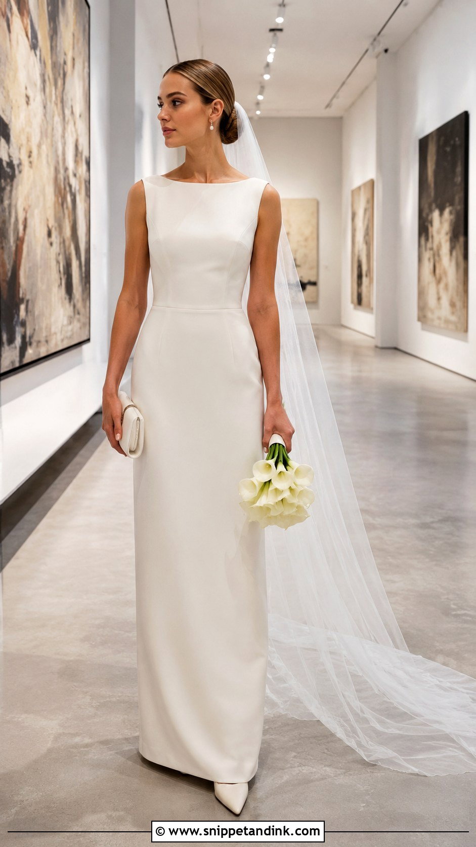 Minimalist German Wedding Dress - Snippet and Ink - 20 German Wedding Dress Ideas