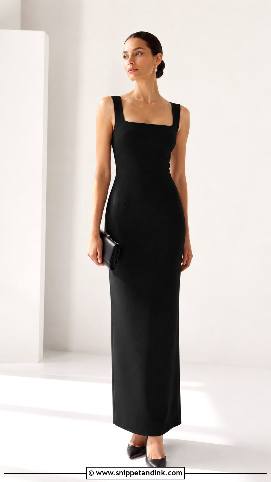 Minimalist Gown Design - Snippet and Ink - 25 Stylish Gown Designs